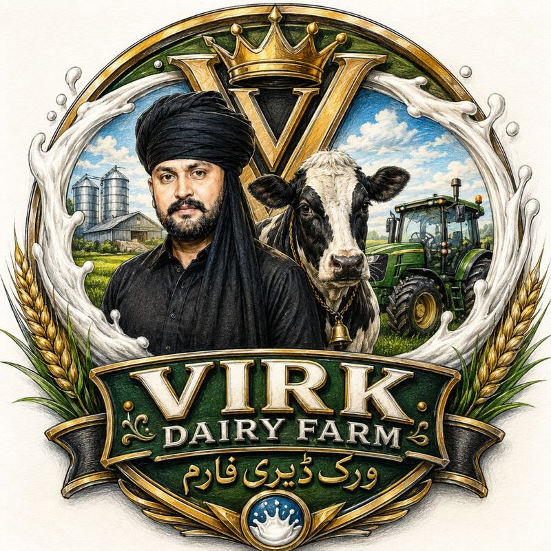 Virk Dairy Farm logo